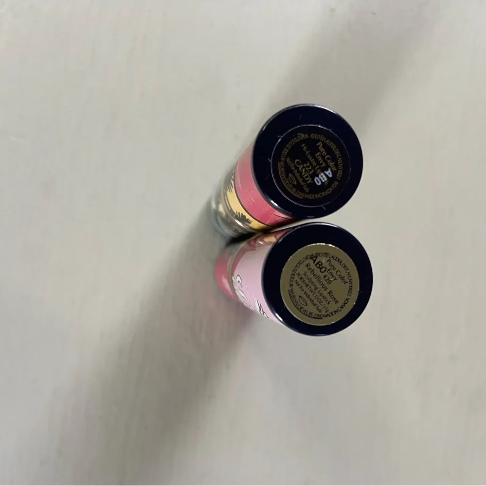 Estee Lauder Pure Color Envy Lipstick Set 223 Candy 420 Rebellious Rose